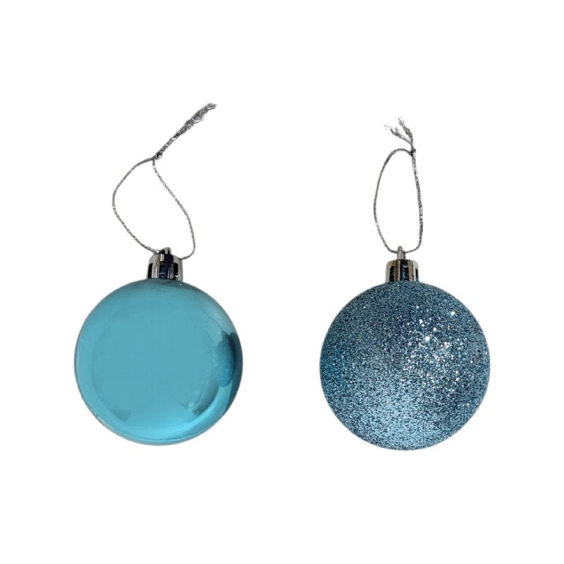 DECORACION ADORNO NAVIDEÑO PAQUETE DE 20 BOLAS DECORATIVAS, 5CM IDEALES PARA DARLE UN TOQUE UNICO A TU ARBOL DE NAVIDAD