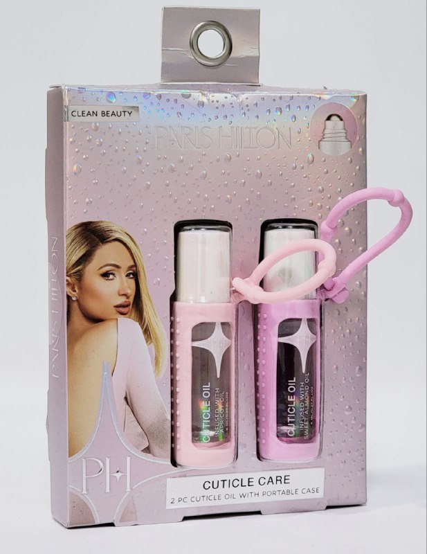 ACEITE PARA LAS UÑAS PARA LAS CUTICULAS HIDRATANTE SUAVIZANTE PARIS HILTON 8MLX2