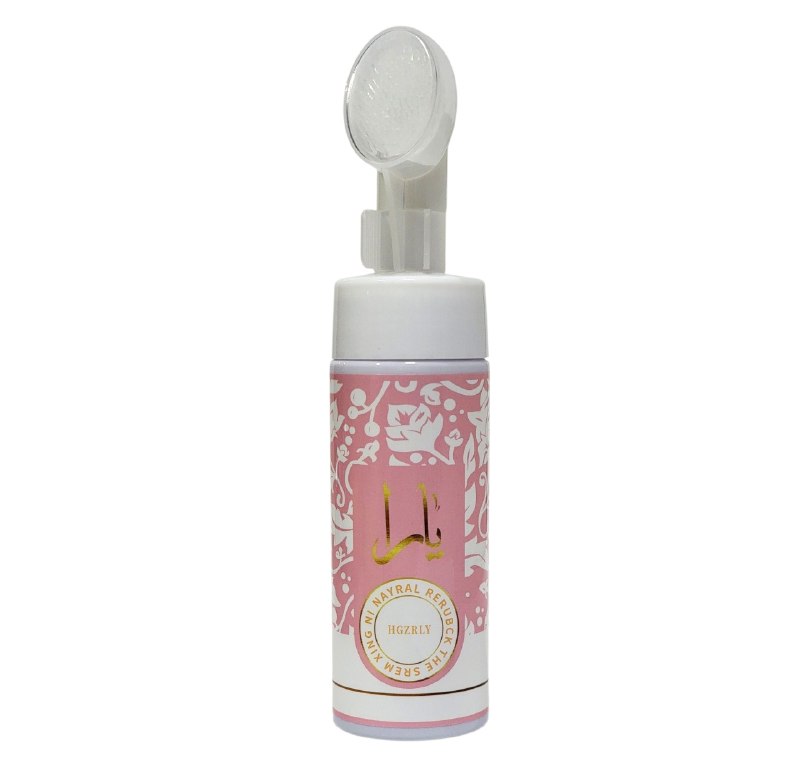 LIMPIADOR FACIAL EN ESPUMA PROFUNDA HIDRATANTE REMOVEDORA DE MAQUILLAJE HGZRLY 150ML DUPE DE LATTAFA YARA