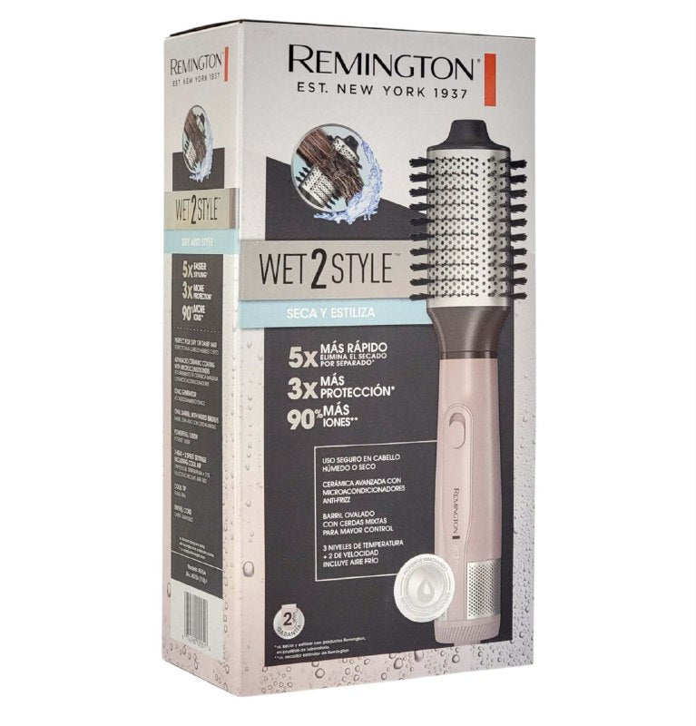 CEPILLO SECADOR PARA EL CABELLO WETSTRAIGHT, SECA Y ESTILIZA MAS RAPID