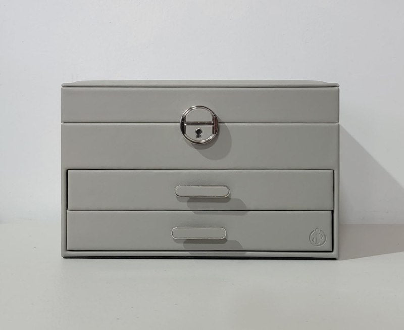 JOYERO ELEGANTE COLOR GRIS