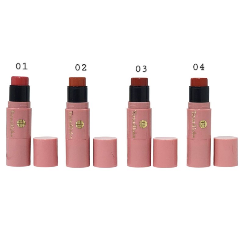 BLUSH CREMOSO DE COLOR NATURAL Y DURADERO 8G, FACIL DE APLICAR QUE REALZA TU ROSTRO CON BROCHA HOLLYWOOD L.A TEYANA TAYLOR