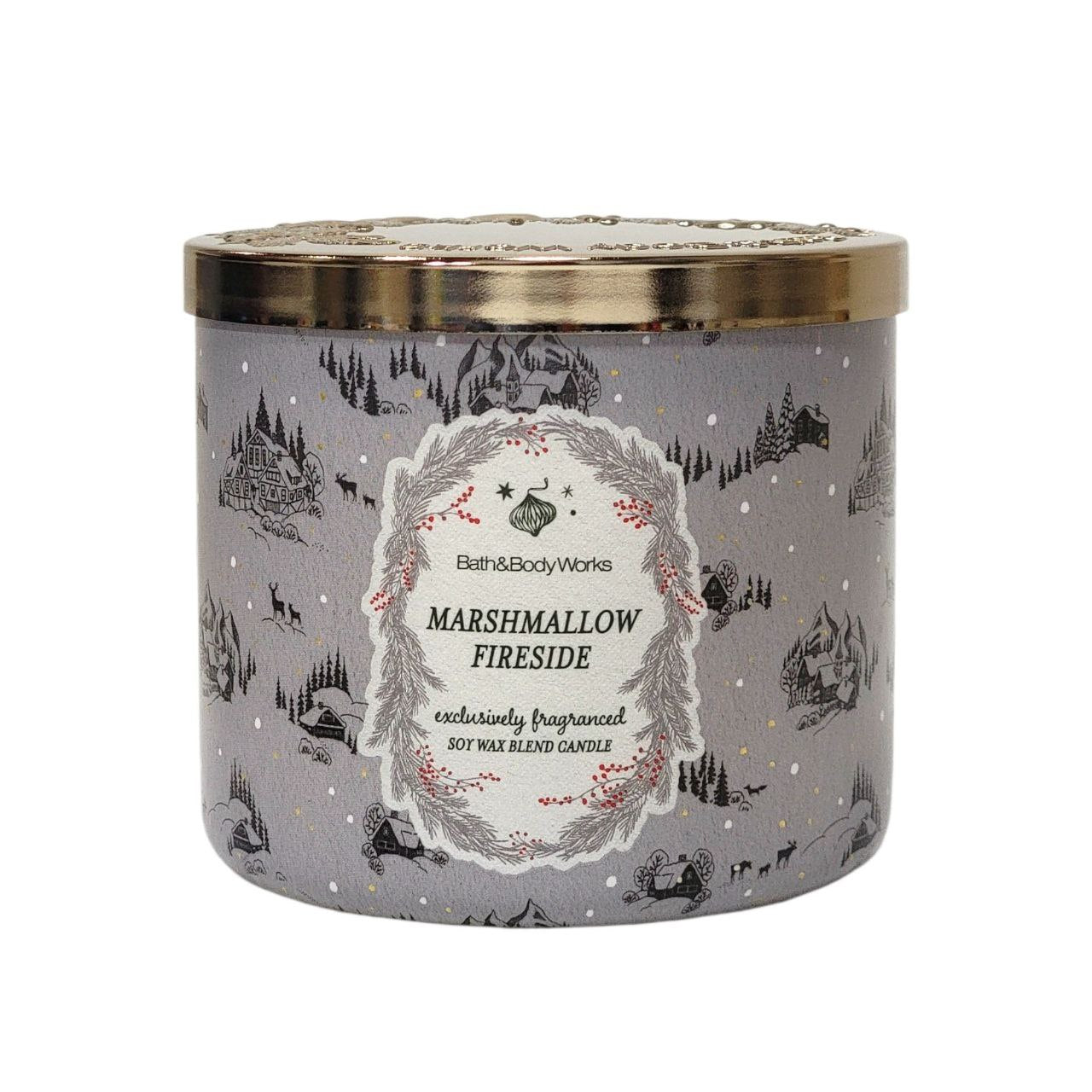 VELA AROMATICA BATH & BODY WORKS MARSHMALLOW FIRESIDE 411G