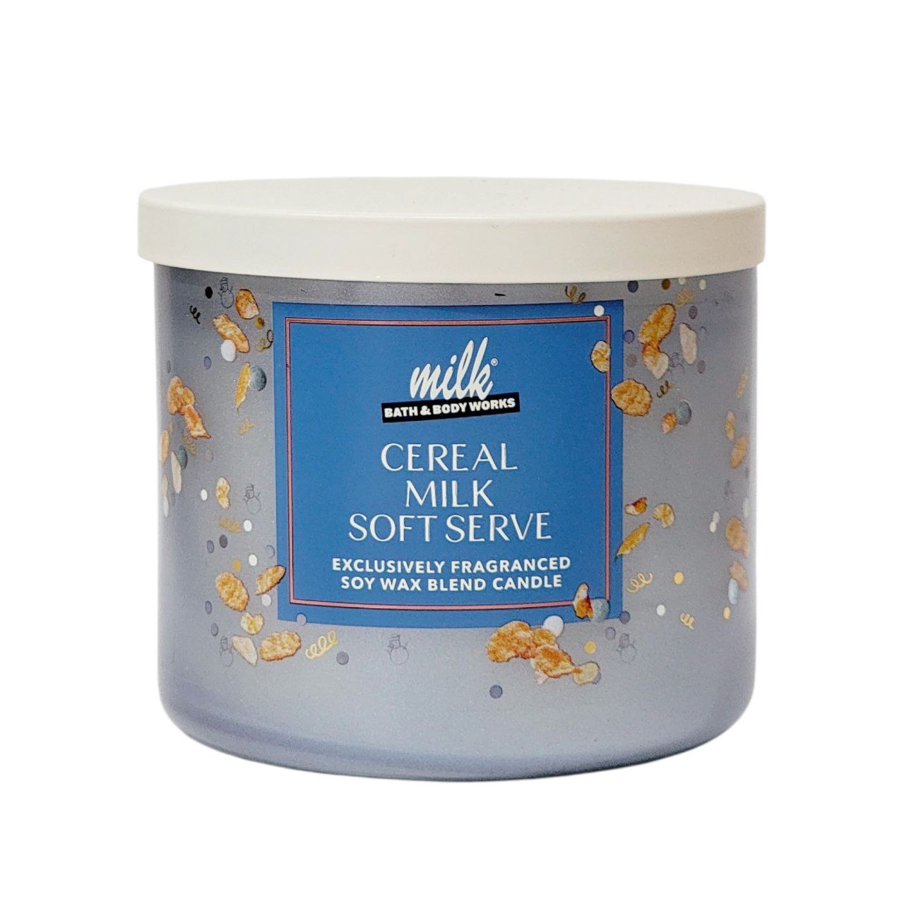 VELA AROMATICA BATH & BODY WORKS CEREAL MILK SOFT SERVE 411G