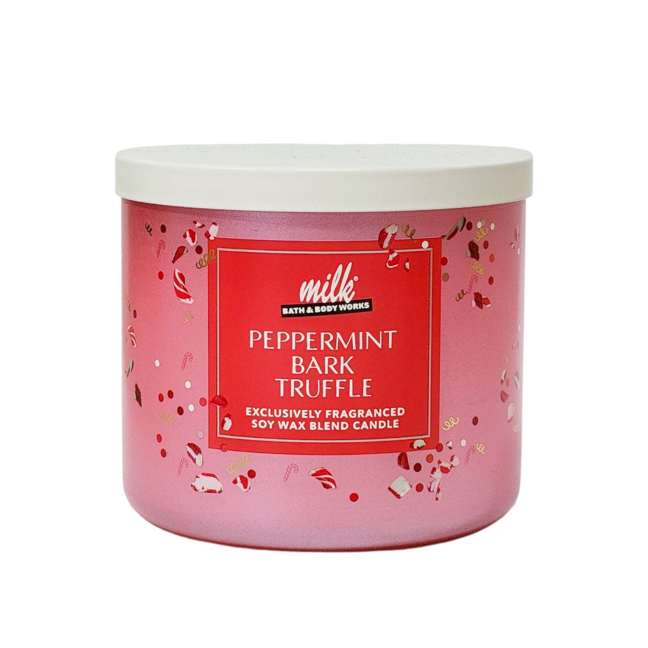 VELA AROMATICA BATH & BODY WORKS PEPPERMINT BARK TRUFFLE 411G