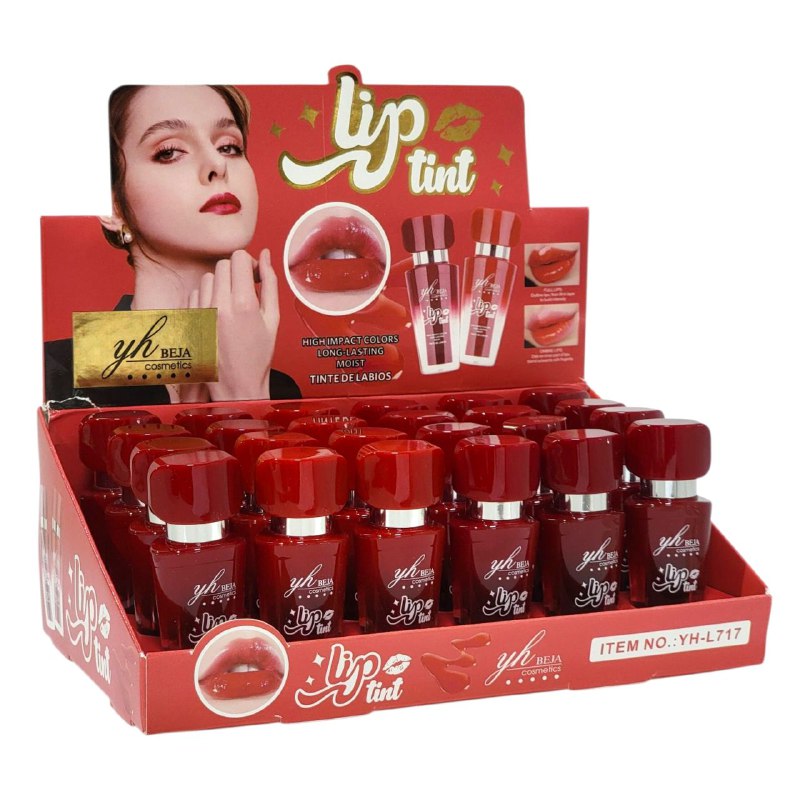 BRILLO LABIAL, TINTA PARA LABIOS HIDRATANTE DE LARGA DURACION 4.3ML YH COSMETICS