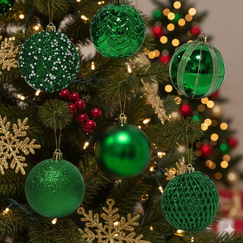 DECORACION ADORNO NAVIDEÑO PAQUETE DE 16 BOLAS DECORATIVAS, 8CM 49X49X65 IDEALES PARA DARLE UN TOQUE UNICO A TU ARBOL DE NAVIDAD