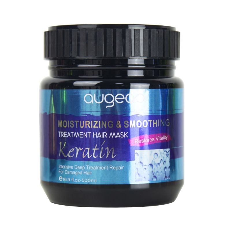 MASCARA PARA EL CABELLO DE QUERATINA REPARACION PROFUNDA AUGEAS 500ML