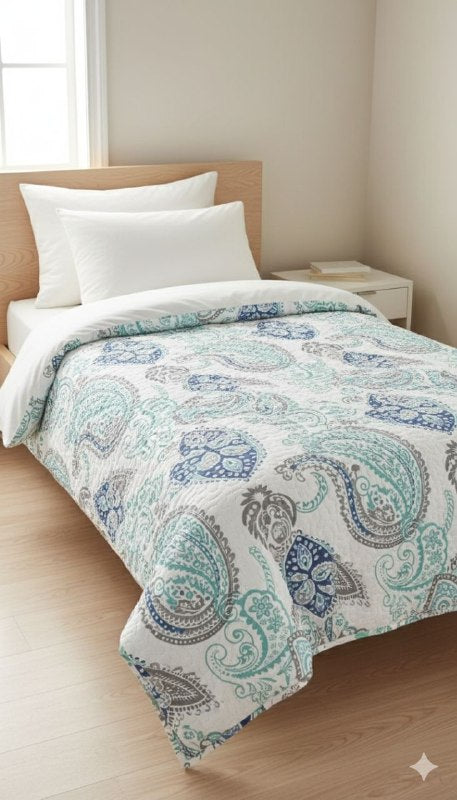 SABANA CAMERA TIPO EDREDON ESTAMPADO 210X230CM BENELI HOME, 21 ESTILOS