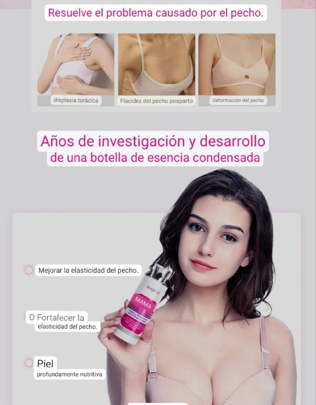 CREMA CORPORAL PARA AUMENTAR Y REAFIRMAR LOS SENOS AUGEAS 240ML