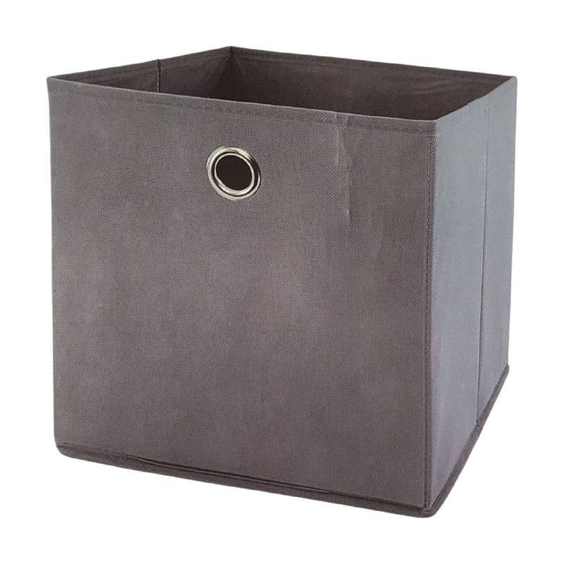 ORGANIZADOR CAJA DE ALMACENAMIENTO PLEGABLE, CESTA PARA LIBROS, JUGUETES, ROPA Y MAS COS 27X27X27CM