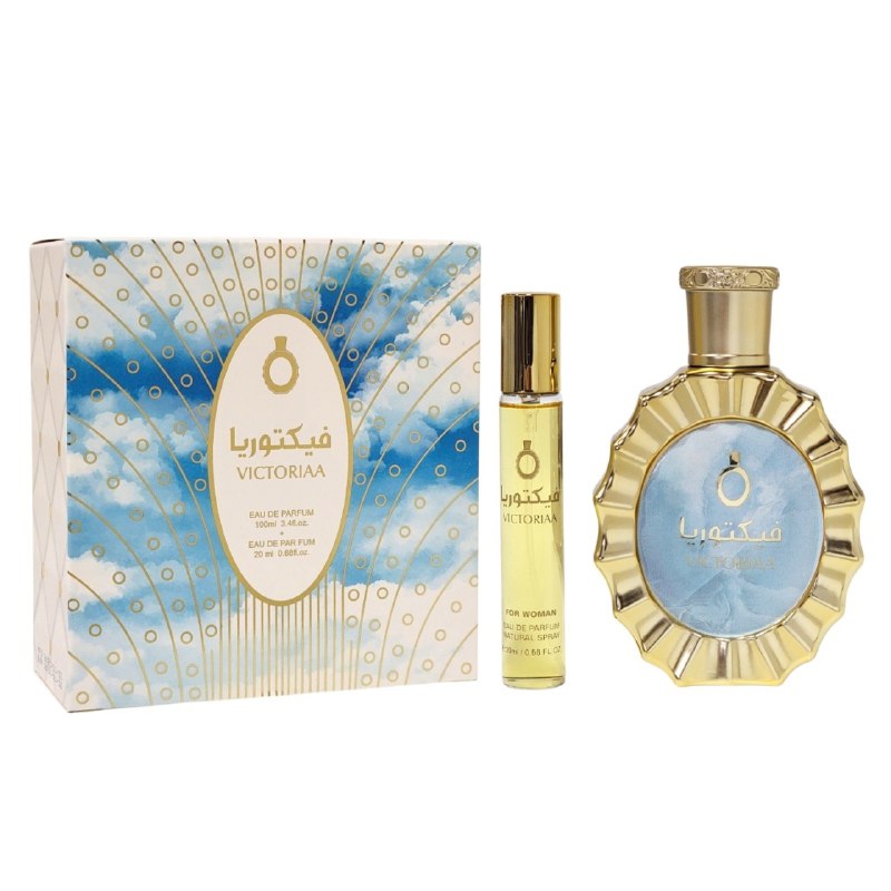 SET MYSTICAL HAWASA TROPICAL EDP 2PCS (H) (AROMA SIMILAR A LATTAFA VICTORIA)