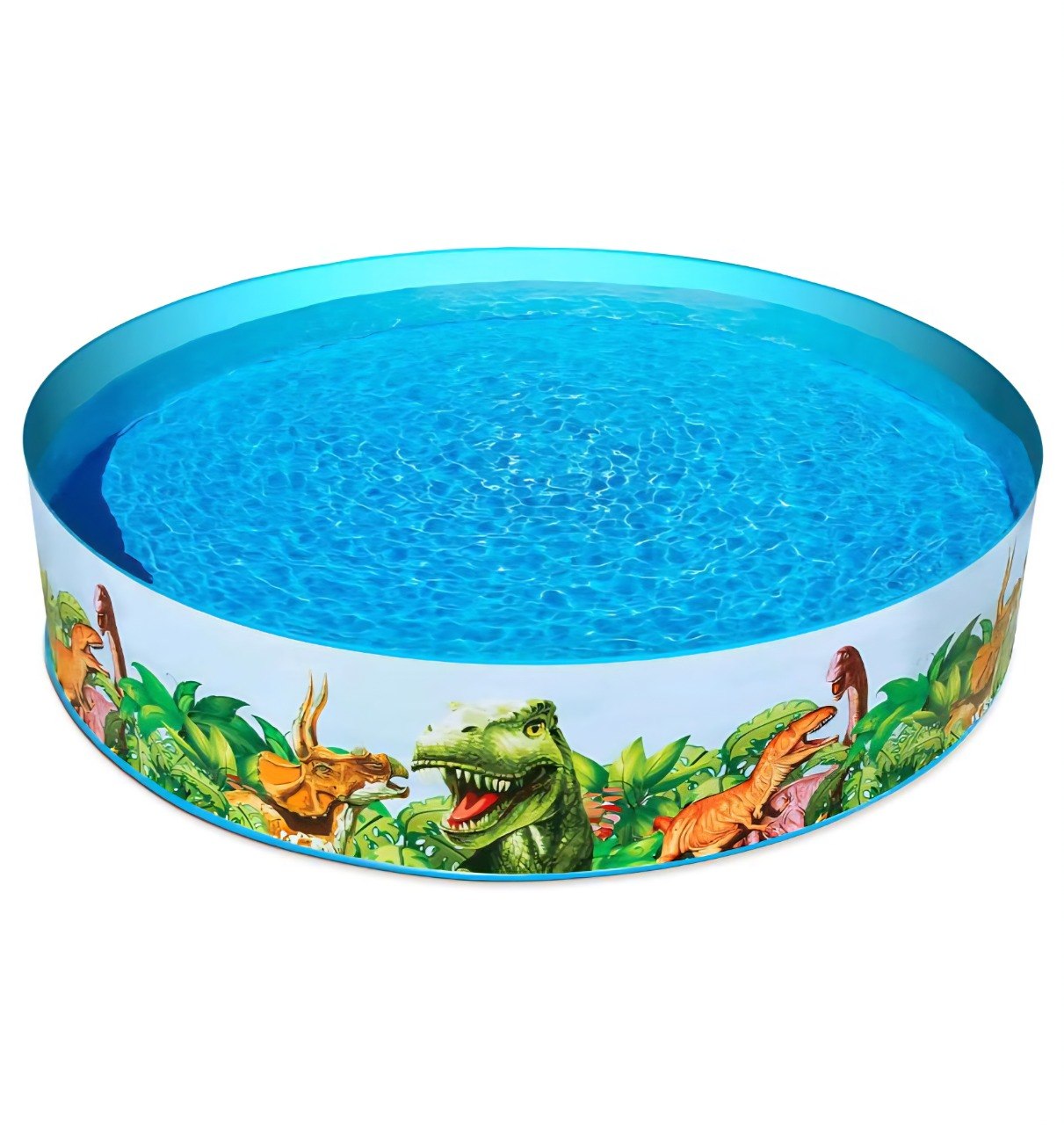 PISCINA INFLABLE INFANTIL CON ESTAMPADO DE DINOSAURIO BESTWAY 1.8MX38CM