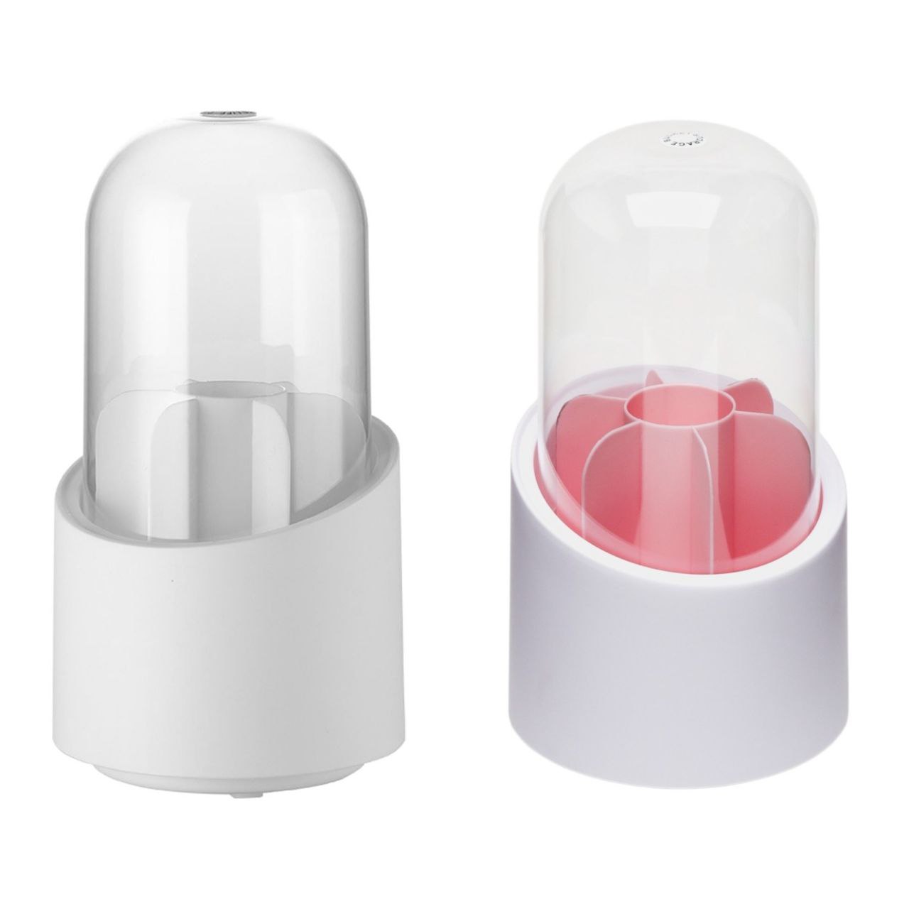 ORGANIZADOR DE BROCHAS DE MAQUILLAJE GIRATORIO LD-1005 12X23CM