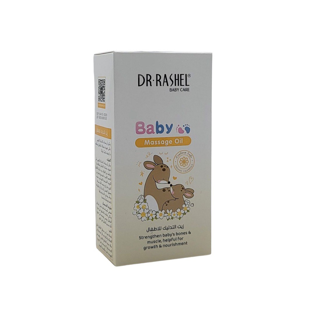 ACEITE DE MASAJE PARA BEBÉS DR. RASHEL BABY CARE 100ML