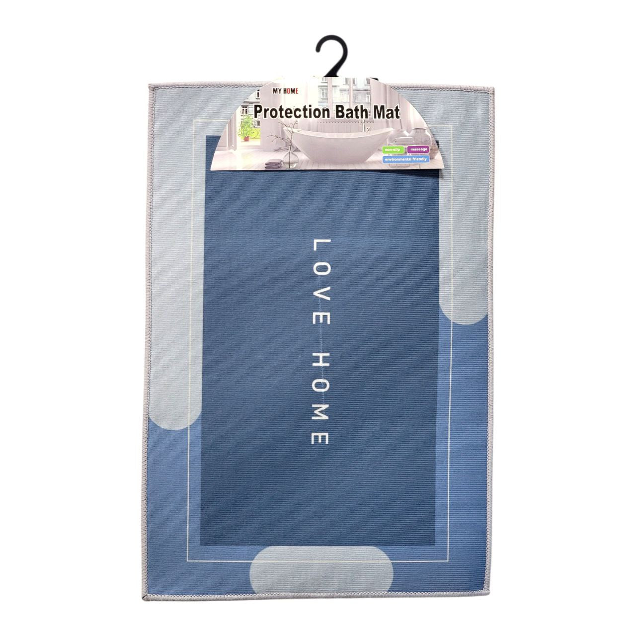 ALFOMBRA DE BAÑO ANTIDESLIZANTE MY HOME 39X49CM