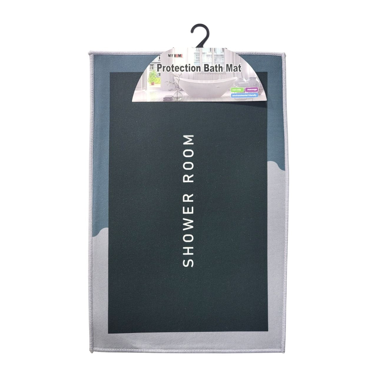 ALFOMBRA DE BAÑO ANTIDESLIZANTE MY HOME 39X49CM