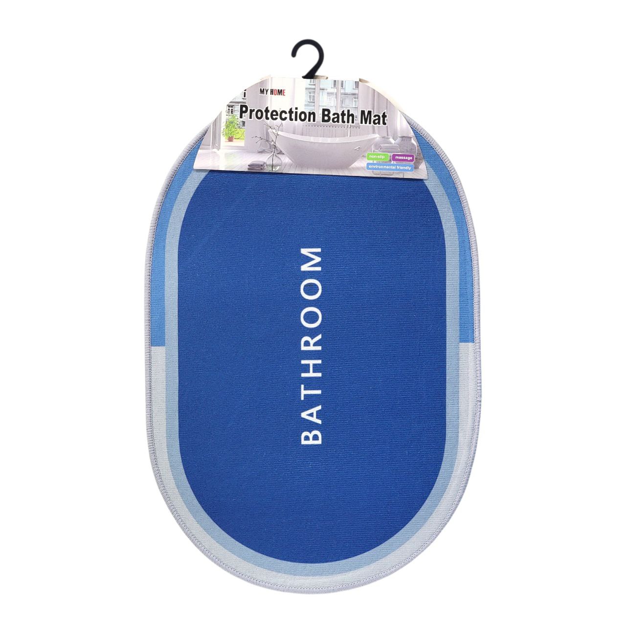 ALFOMBRA DE BAÑO ANTIDESLIZANTE MY HOME 39X49CM
