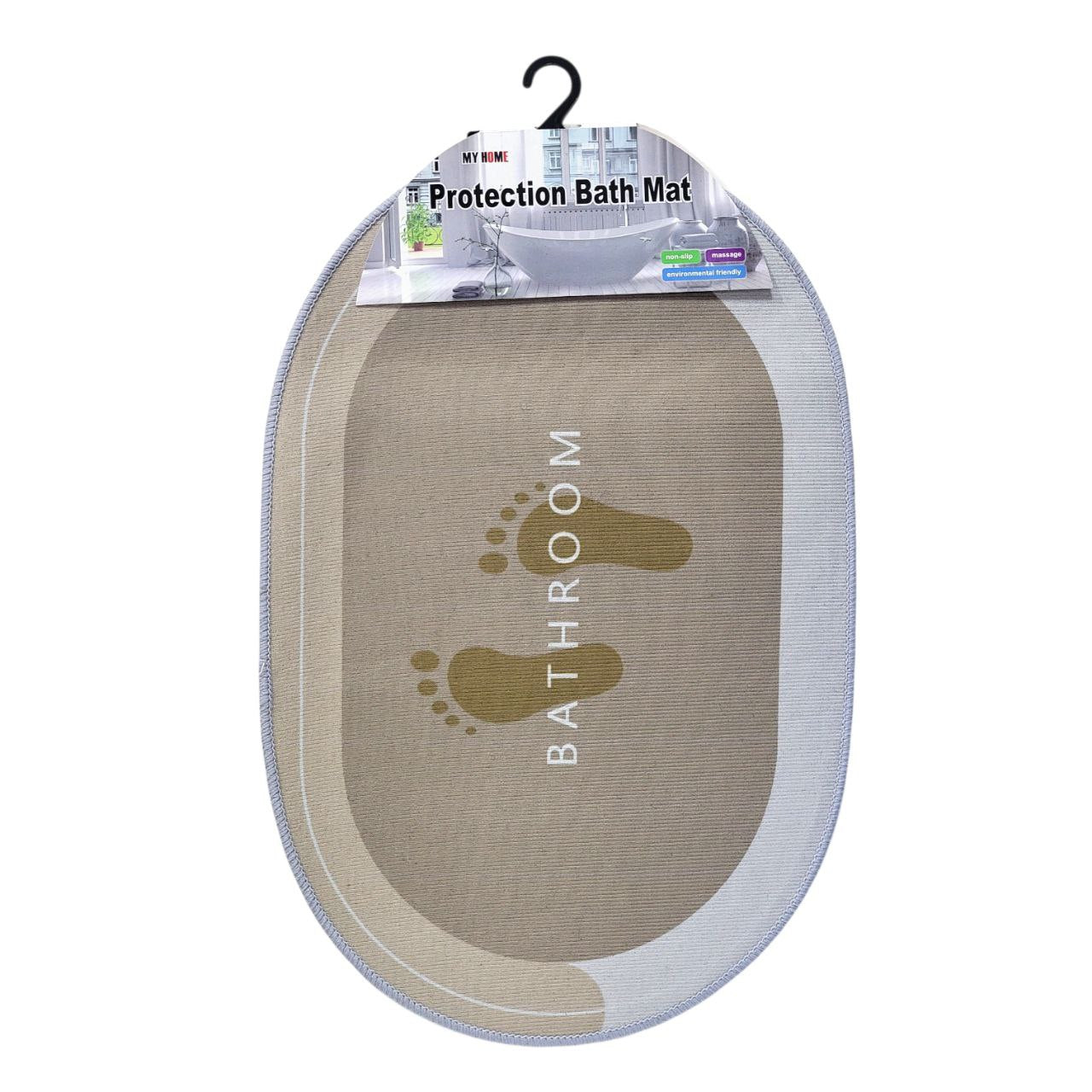 ALFOMBRA DE BAÑO ANTIDESLIZANTE MY HOME 39X49CM