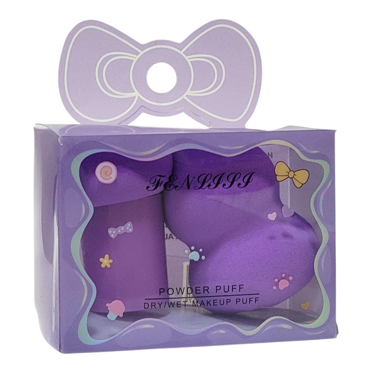 SET DE ESPONJAS DE MAQUILLAJE 2PCS FENLIPI