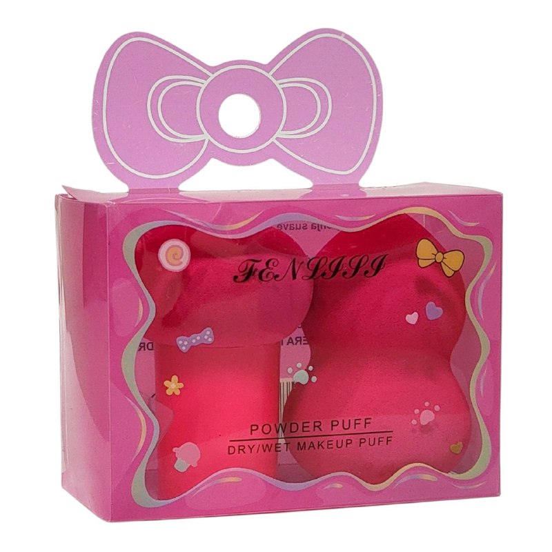 SET DE ESPONJAS DE MAQUILLAJE 2PCS FENLIPI