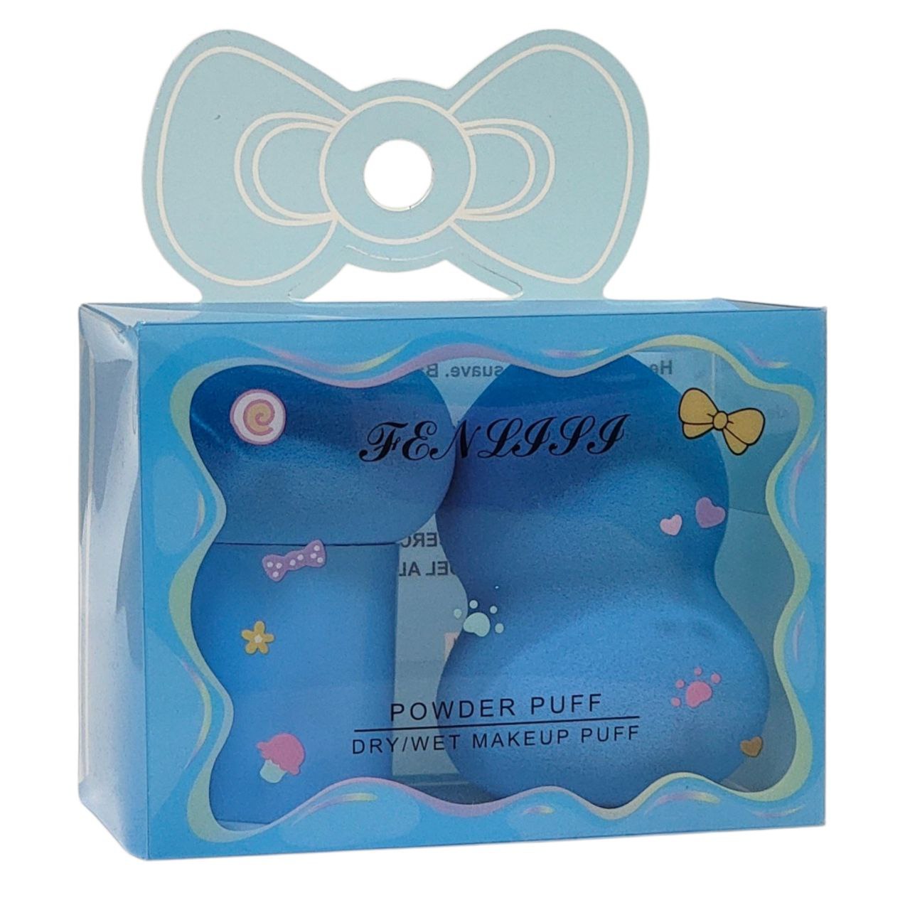 SET DE ESPONJAS DE MAQUILLAJE 2PCS FENLIPI