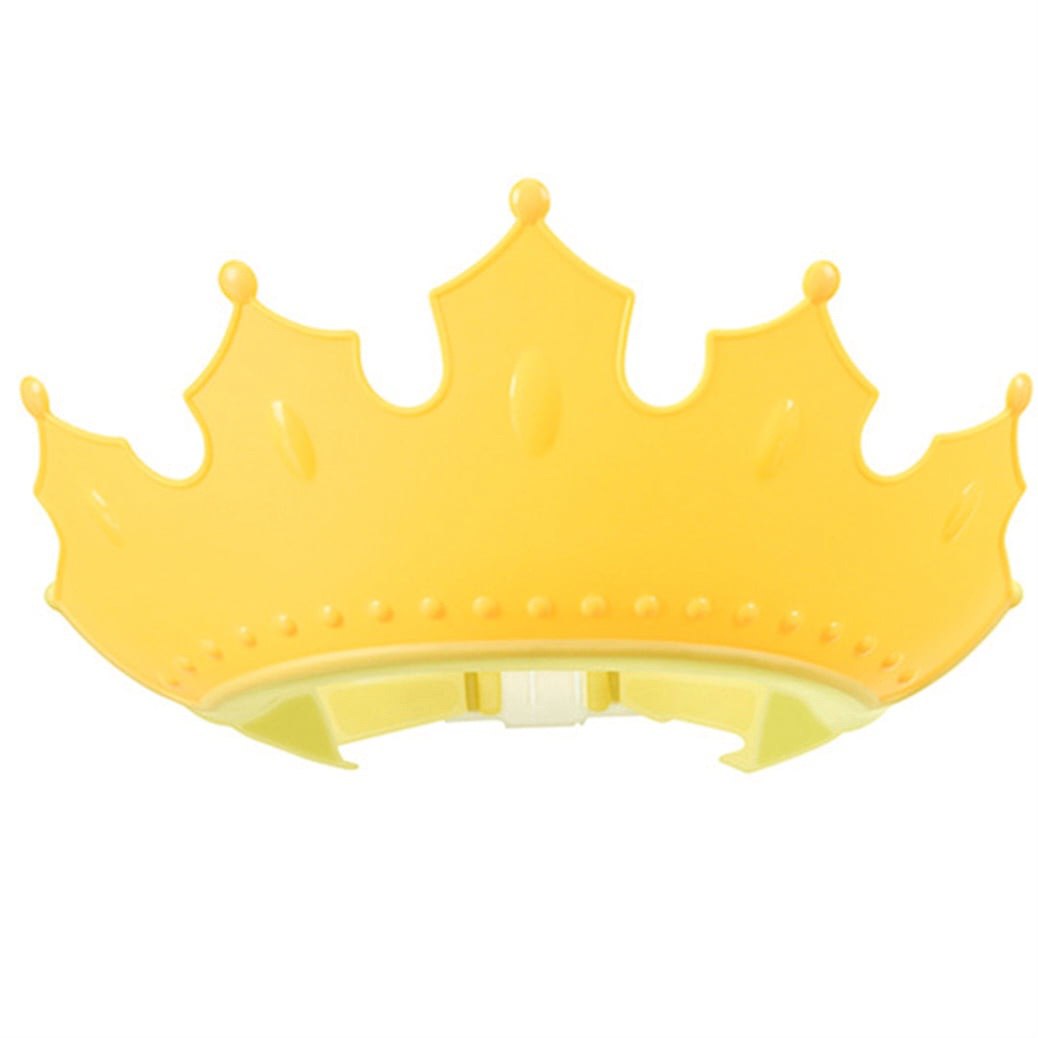 GORRO PROTECTOR DE SHAMPOO PARA NIÑOS CON DISEÑO DE CORONA 26X22CM
