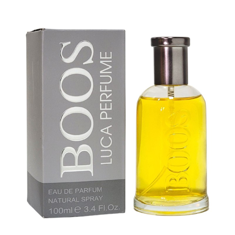 LUCA PERFUME BOOS EDP (H) 100ML (AROMA SIMILAR A HUGO BOSS BOSS)