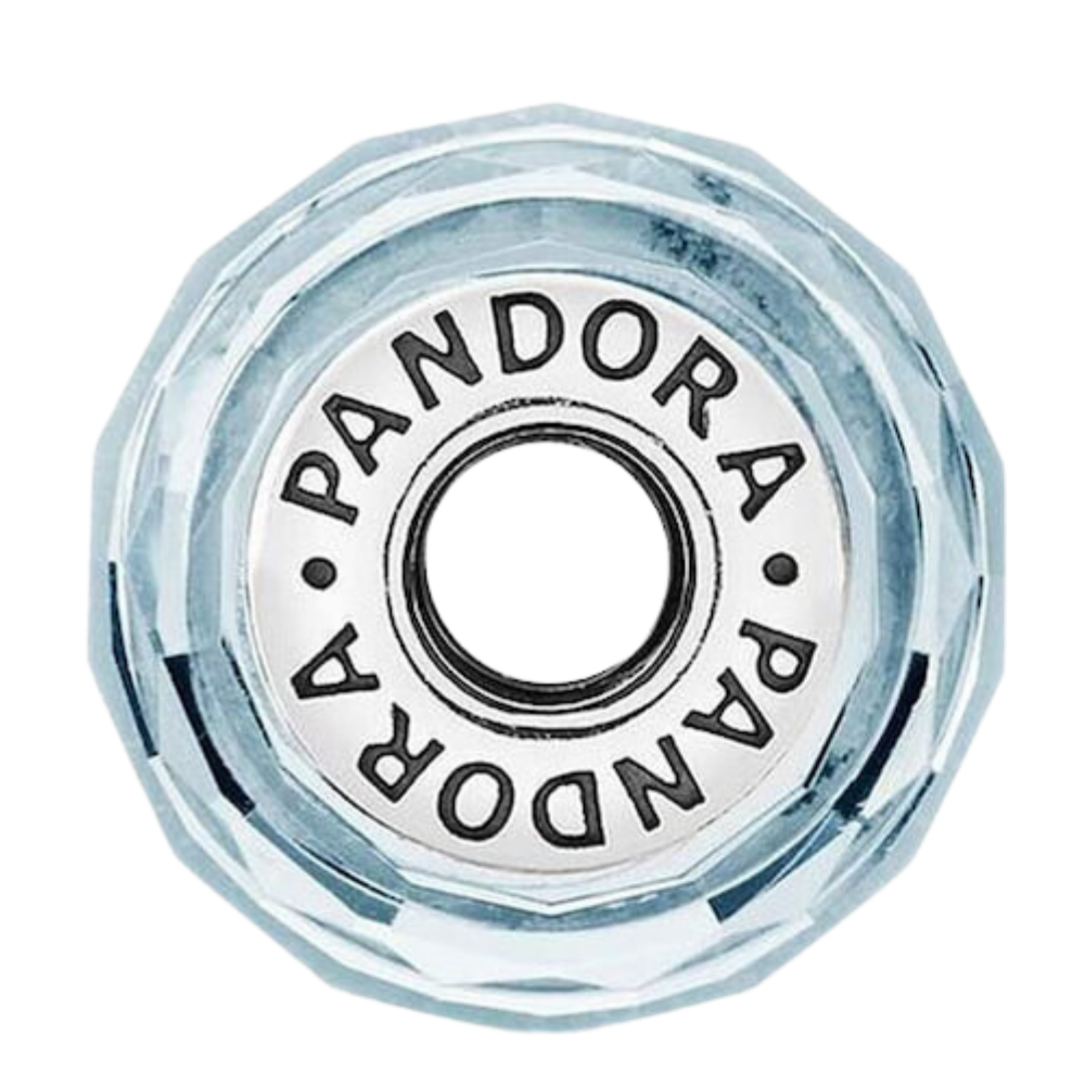 PCHARM979 CRISTAL DE MURANO AZUL CELESTE