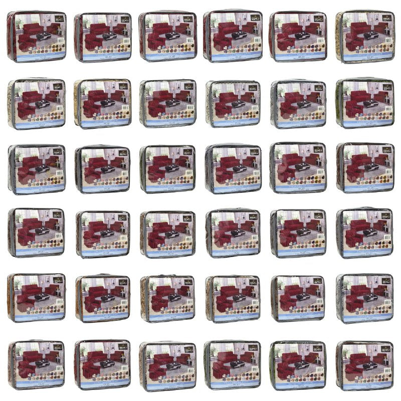 SET DE FORROS ELASTICOS DE MUEBLES, JUEGO DE 3 PIEZAS PARA MUEBLES VARIOS COLORES BENELI HOME