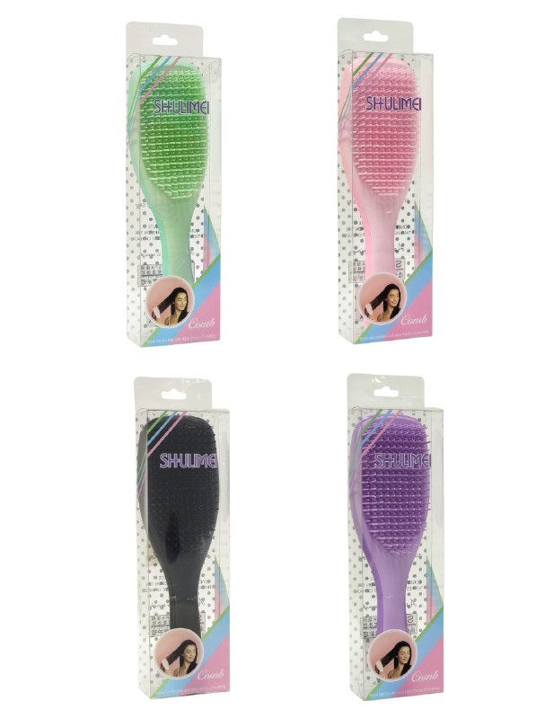 CEPILLO PROFESIONALES DESENREDANTES Y DE MASAJE SUAVIZANTES SHULIMEI 20CM