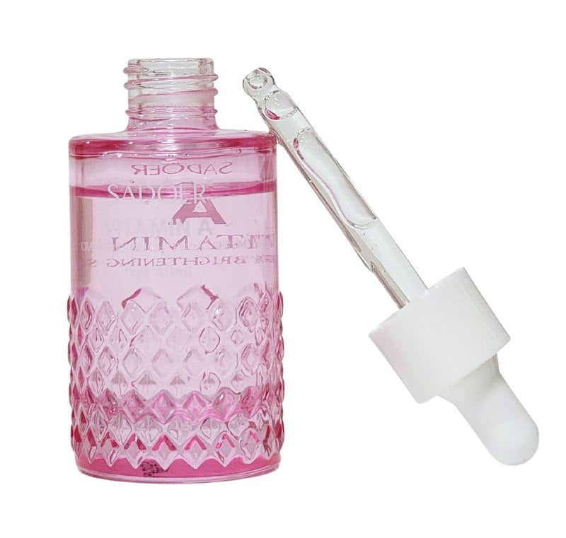 SUERO FACIAL VITAMINA A, ILUMINADOR CON VITAMINAS DE EXTRACTO ORGANICO DE ARANDANO, CALMANTE, NUTRITIVO Y REFRESCANTE DE FACIAL ABSORCION, HIDRATACION SUAVE SADOER 40ML