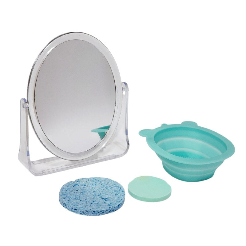 SET DE CUIDADO PERSONAL Y ACCESORIOS DE MAQUILLAJE 4PCS SWEET BEAUTY