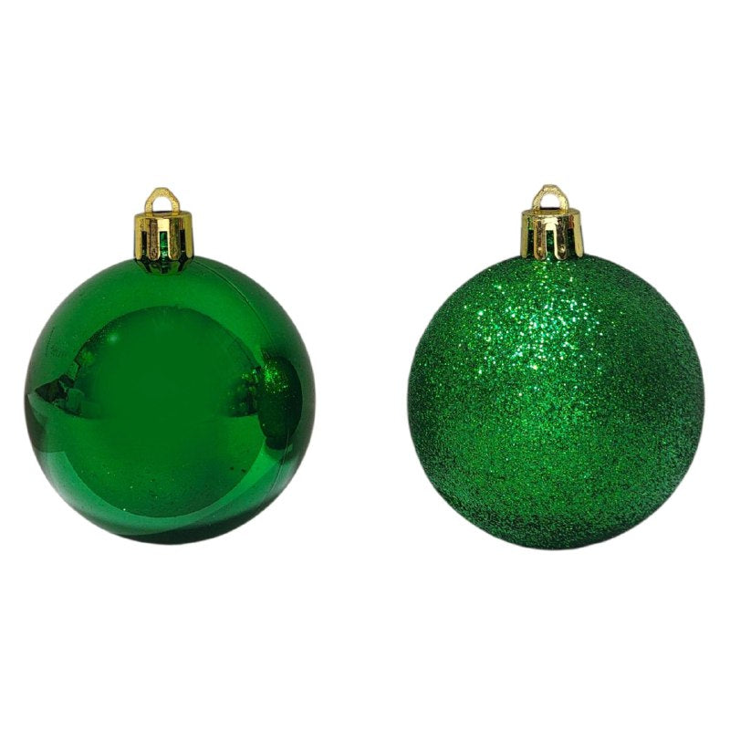 DECORACION ADORNO NAVIDEÑO PAQUETE DE 6 BOLAS DECORATIVAS, 6 CM 37X60X71 IDEALES PARA DARLE UN TOQUE UNICO A TU ARBOL DE NAVIDAD