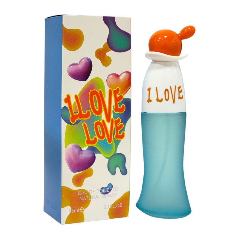 1 LOVE LOVE EDP 65ML (M) (AROMA SIMILAR MOSCHINO I LOVE LOVE)