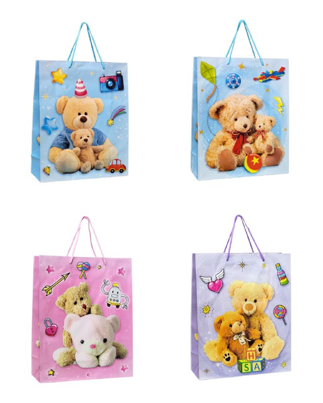 BOLSA DE REGALO MEDIANA 26X32X10CM