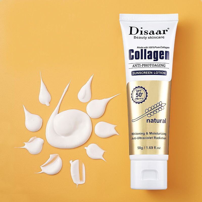 PROTECTOR SOLAR EN CREMA DE COLAGENO 4 EN 1 DISAAR 50G
