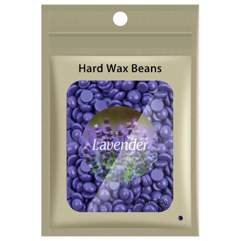 PERLAS DE CERA PARA DEPILAR SIN BANDAS CON AROMATERAPIA HARD WAX 50G