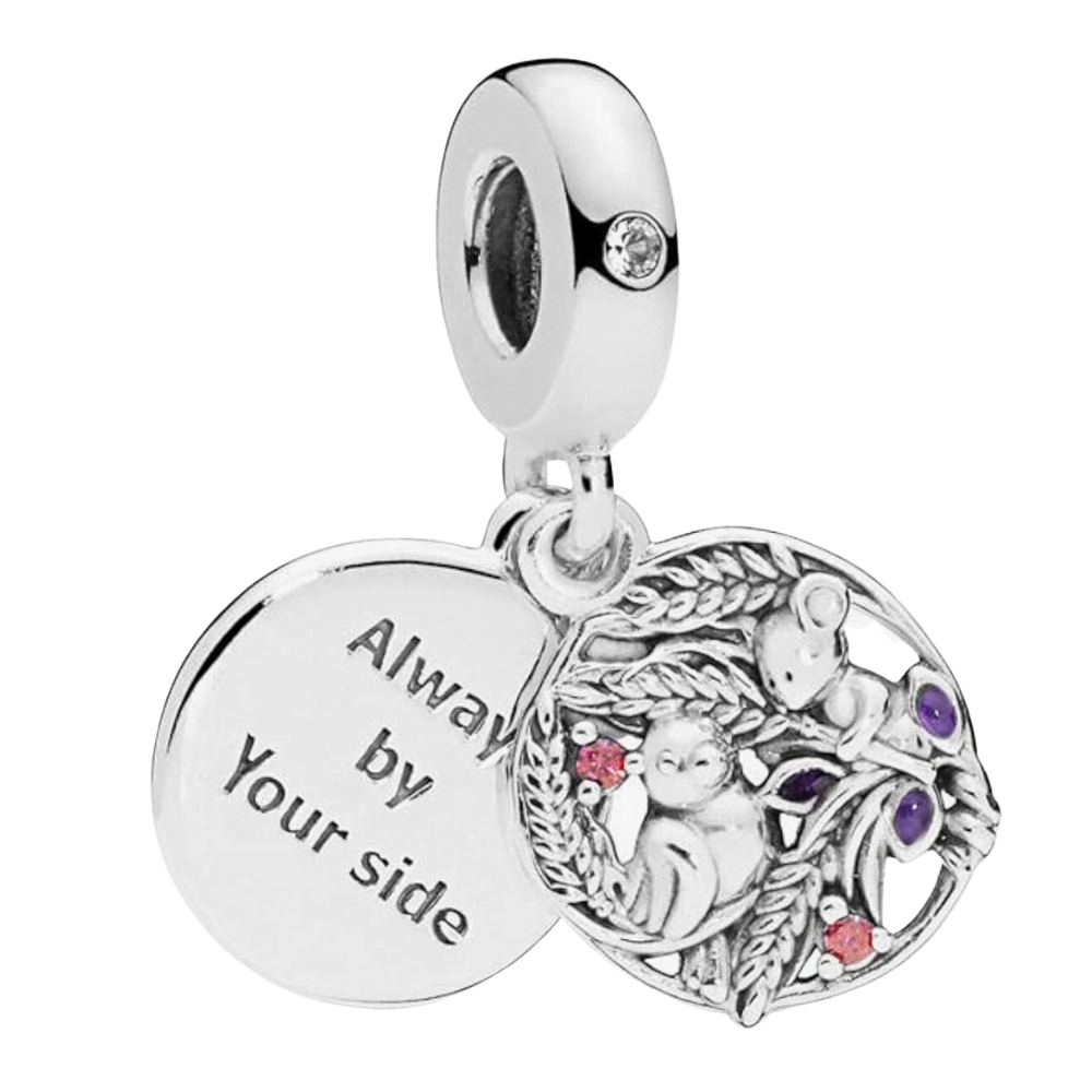 PCHARM869 COLGANTE DOBLE PLANTAS Y RATONES