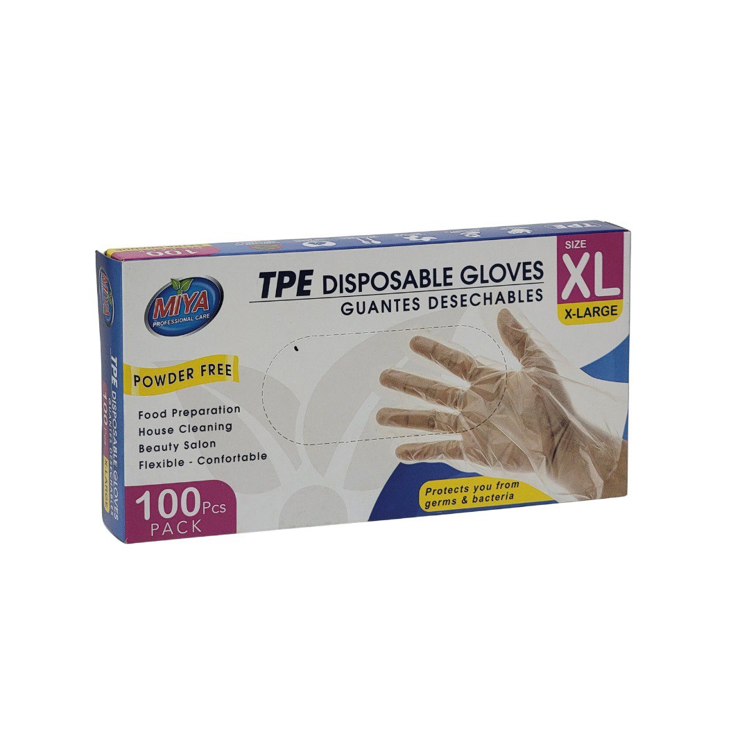 GUANTES DESECHABLES MULTIUSO TALLA XL 100UND MIYA