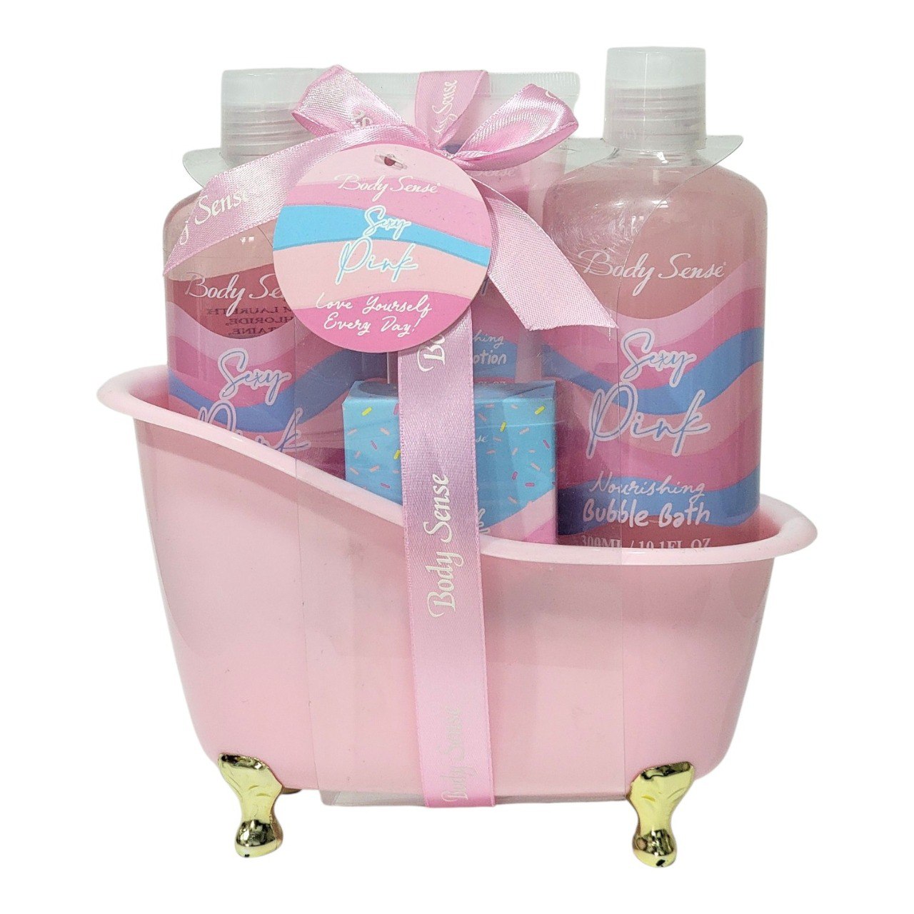 SET DE CUIDADO CORPORAL DE BAÑO 4PCS BODY SENSE