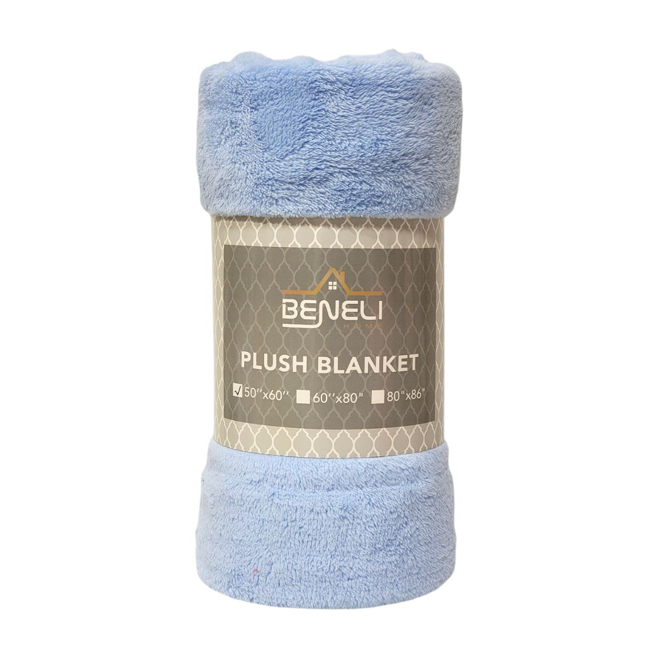 COBIJA MANTA DE VELLÓN SÚPER SUAVE BENELI HOME 127X152CM