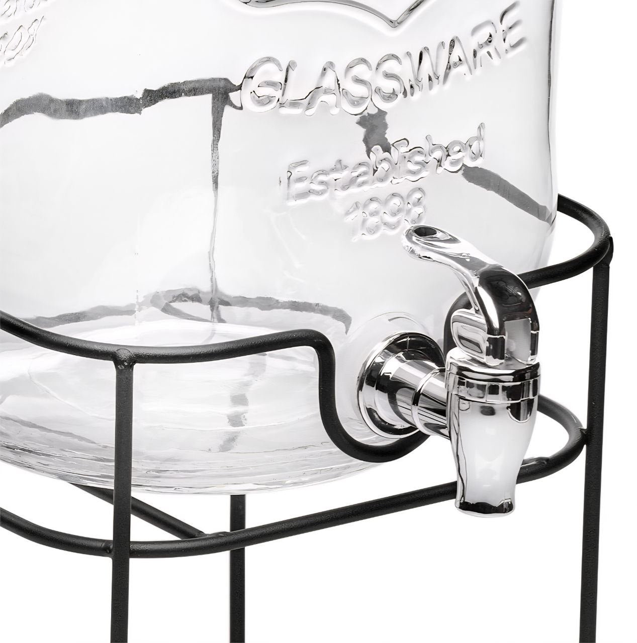 RECIPIENTE DISPENSADOR DE BEBIDAS CAPACIDAD DE 5LITROS 19X39CM