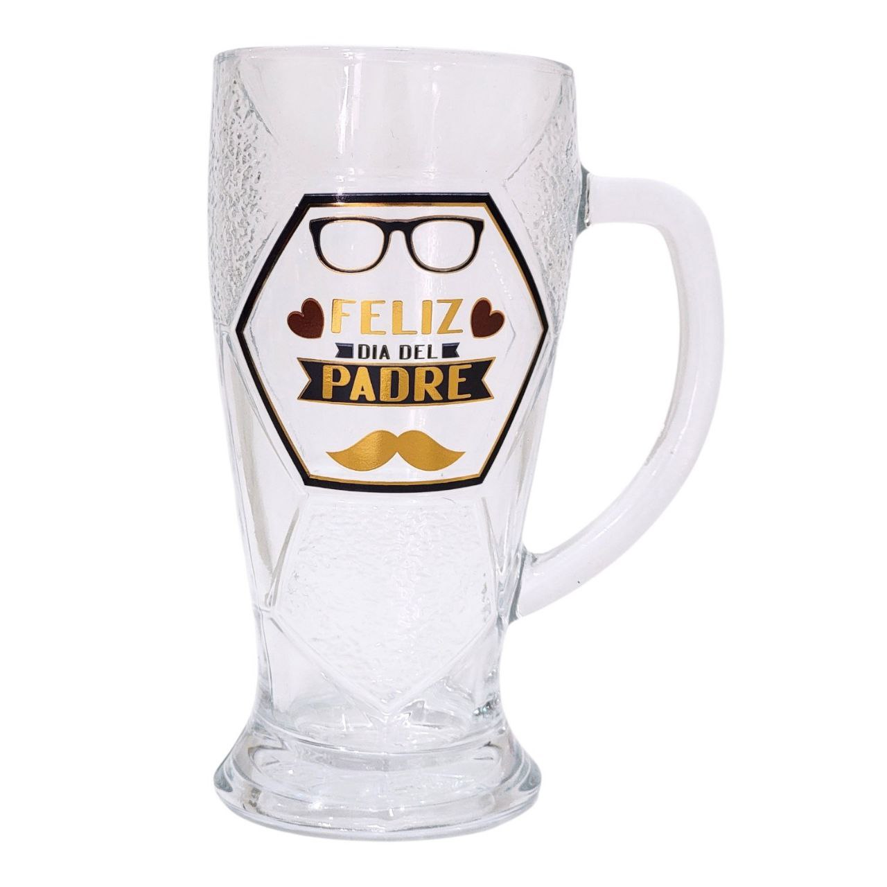 VASO JARRA CERVECERA PARA PAPÁ DE VIDRIO BENELI HOME