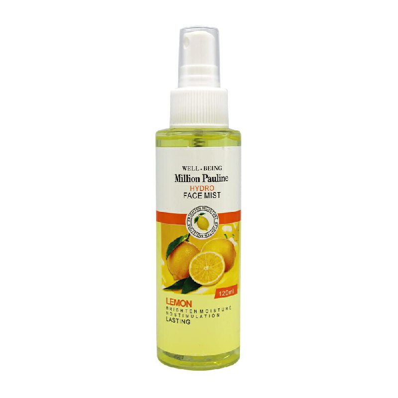 FIJADOR EN SPRAY HIDRATANTE CON LIMON WELL BEING MILLION PAULINE 120ML