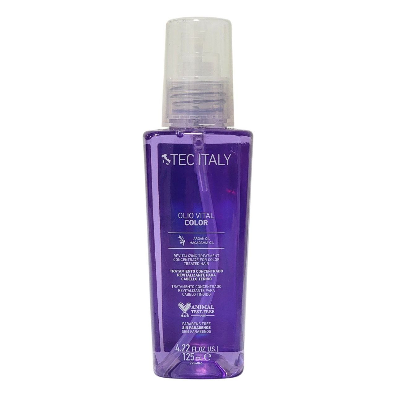 ACEITE PARA EL CABELLO REVITALIZANTE PROTECTOR DE COLOR TEC ITALY 125ML