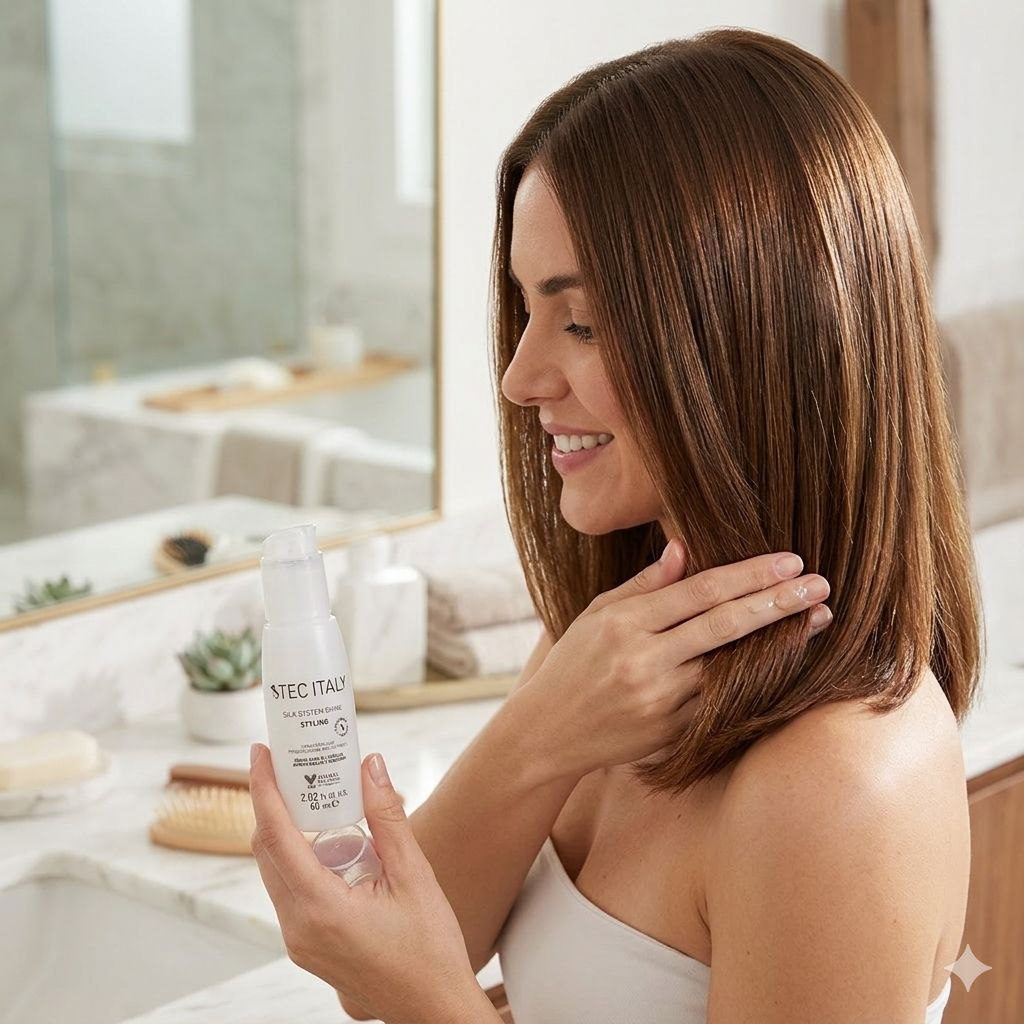 SERUM PARA EL CABELLO FINALIZADOR DE BRILLO Y SEDOSIDAD TEC ITALY 60ML