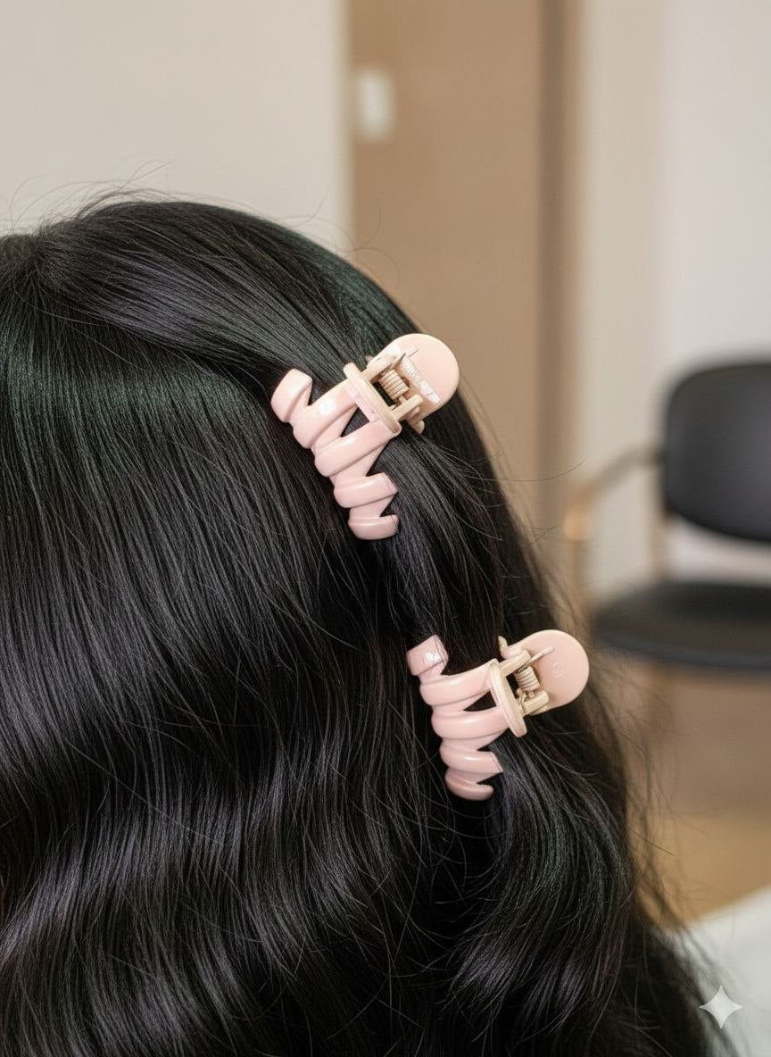 GANCHO PARA EL CABELLO DE AGARRE FIRME 3PCS WAO! 4CM,3CM X 2PCS