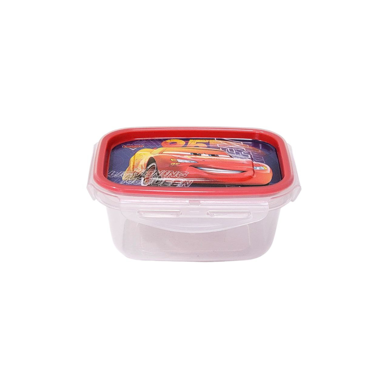 RECIPIENTE PANA MINI PARA ALIMENTOS DE PLASTICO INFANTIL DE CARS KENDY 6X10X14CM