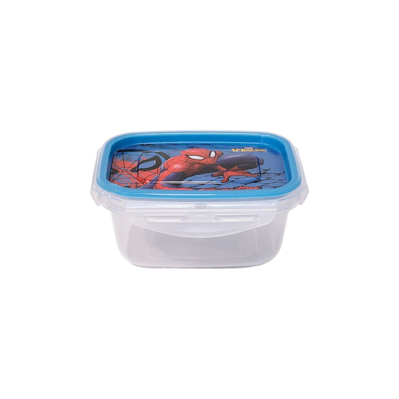 RECIPIENTE PANA MINI PARA ALIMENTOS DE PLASTICO INFANTIL DE SPIDERMAN KENDY 6X10X14CM